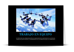 Trabajo en equipo (Postales clásicas)