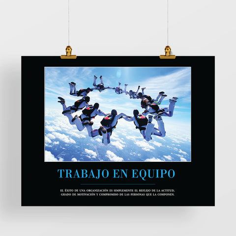 Trabajo en equipo (Afiches clásicos)