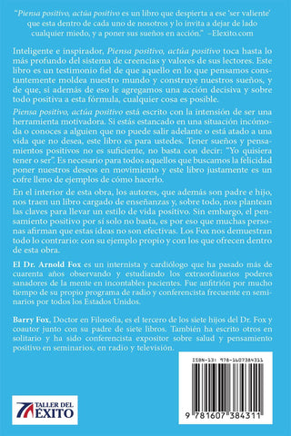 Piensa positivo, actúa positivo