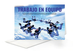 Trabajo en equipo (Postales modernas)