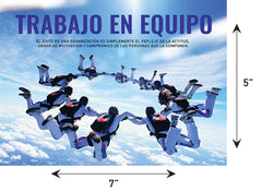 Trabajo en equipo (Postales modernas)
