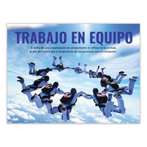 Trabajo en equipo (Afiches modernos)