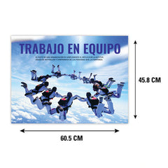 Trabajo en equipo (Afiches modernos)